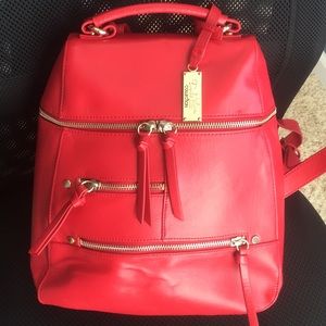 From the Dolce Vita Collection, a red leather bag.